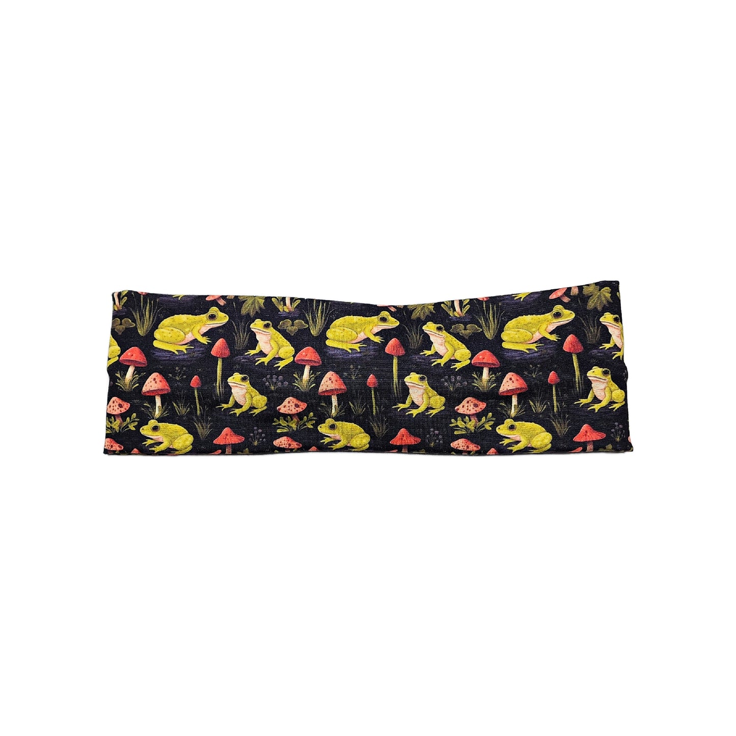 Frogs and Mushrooms Headband for Women