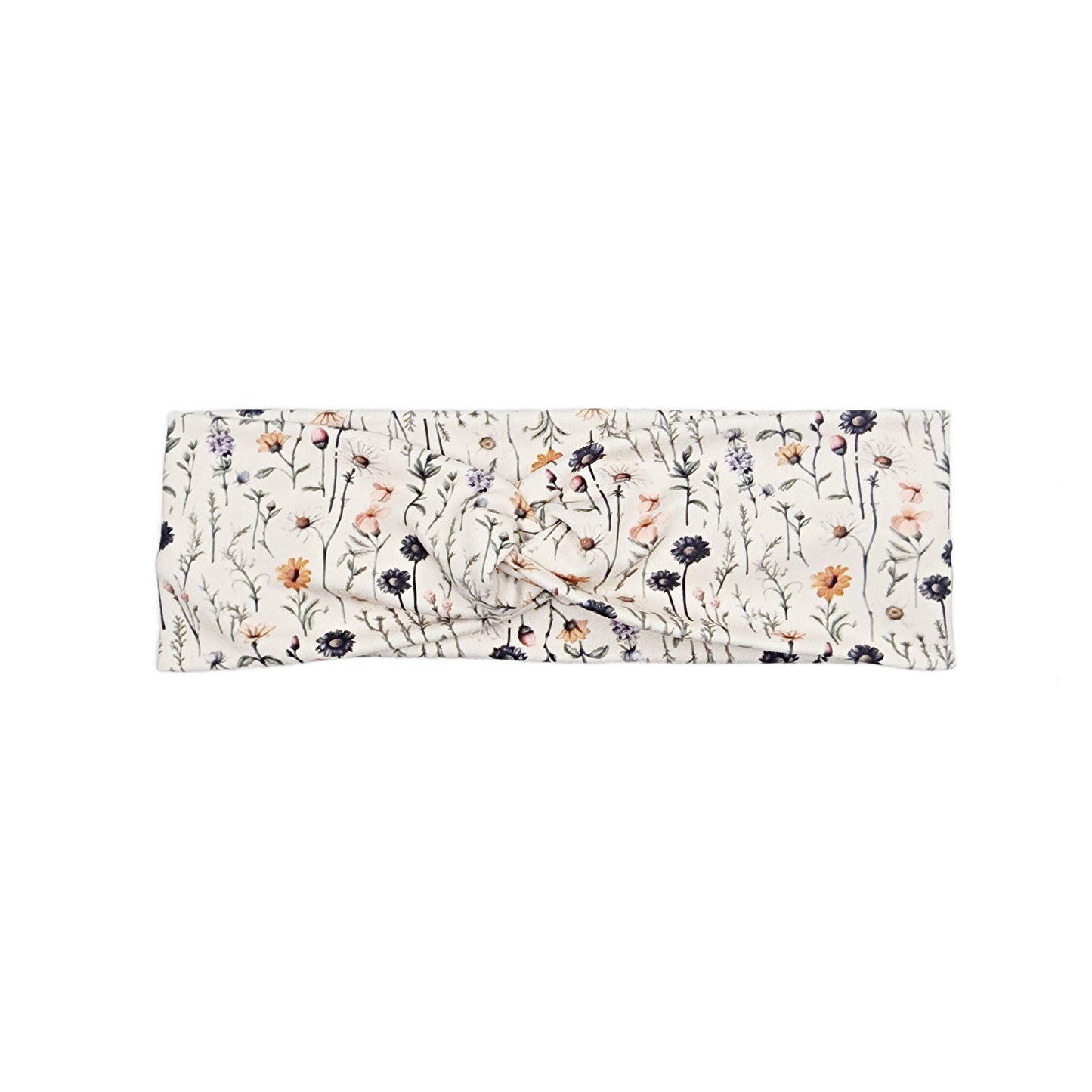 Beige Wildflower Headband for Women