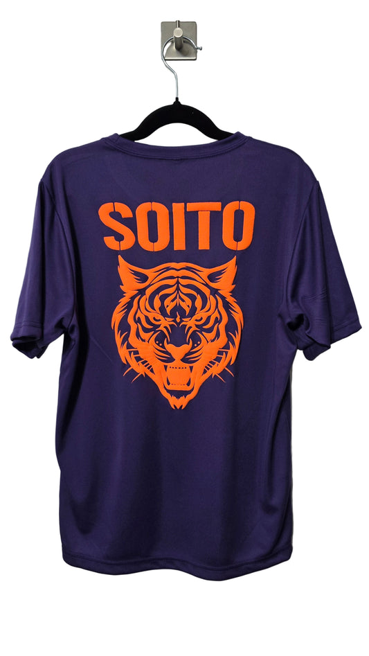 Custom Name 3D Tiger Performance T-Shirt