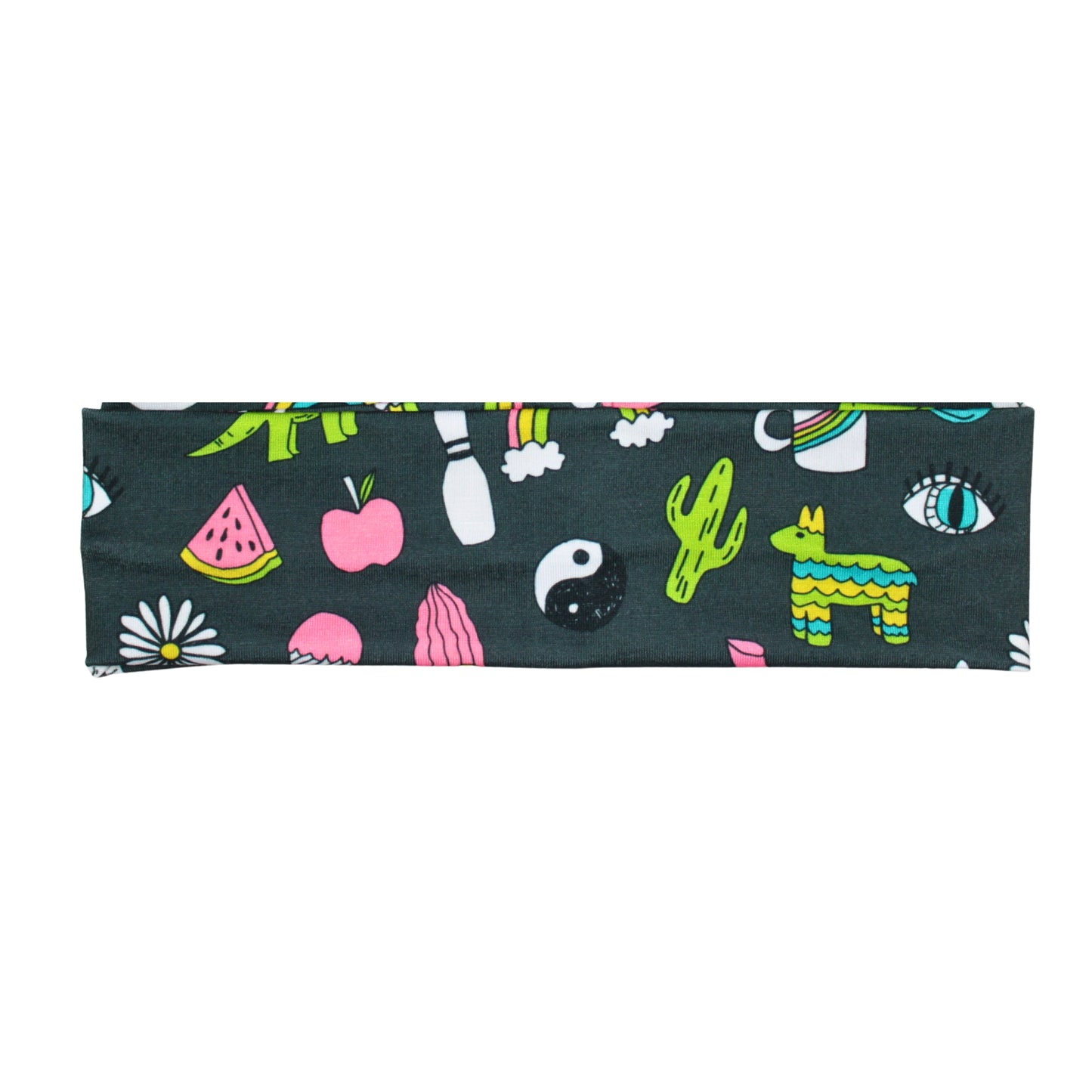 Retro Doodle Flat Headbands