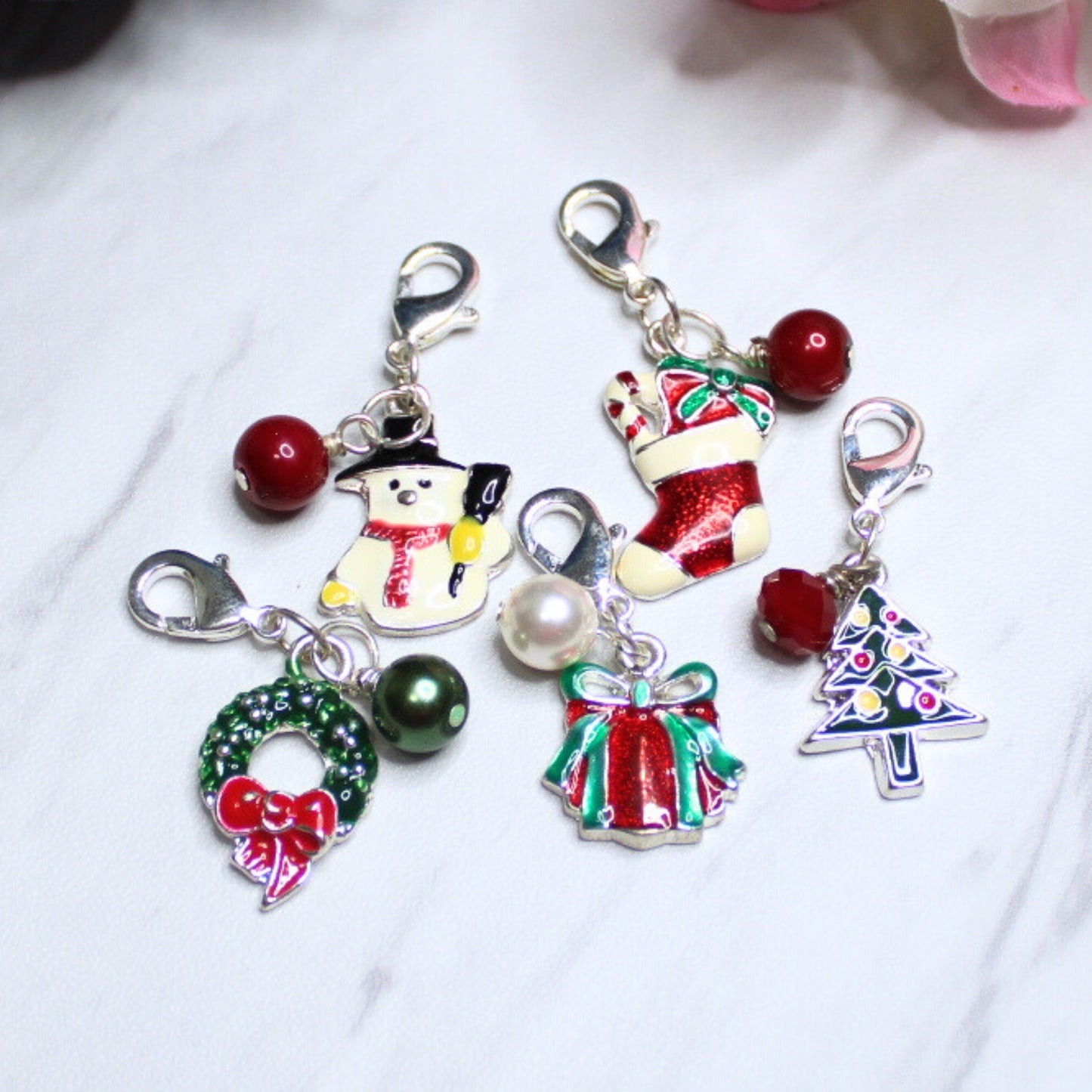 Christmas Zipper Charms