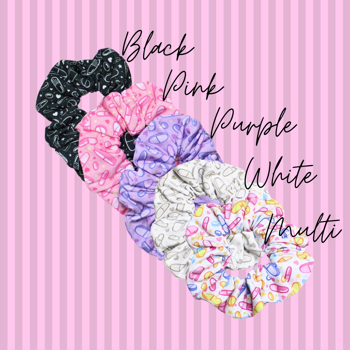 Pharmacy Tech Scrunchies