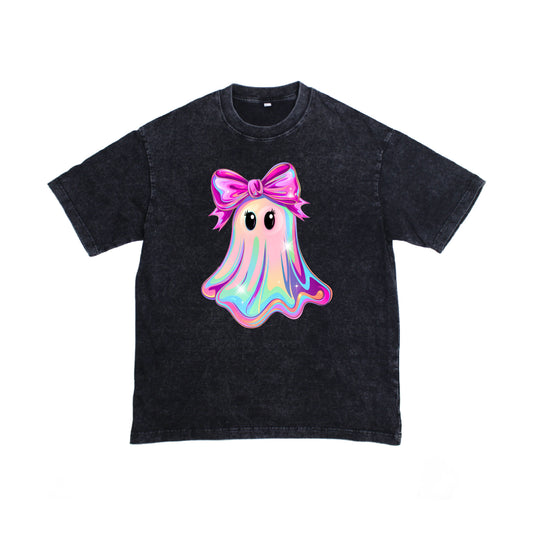 Oversized Girly Ghost Tee, Adult