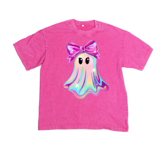 Oversized Girly Ghost Tee, Adult