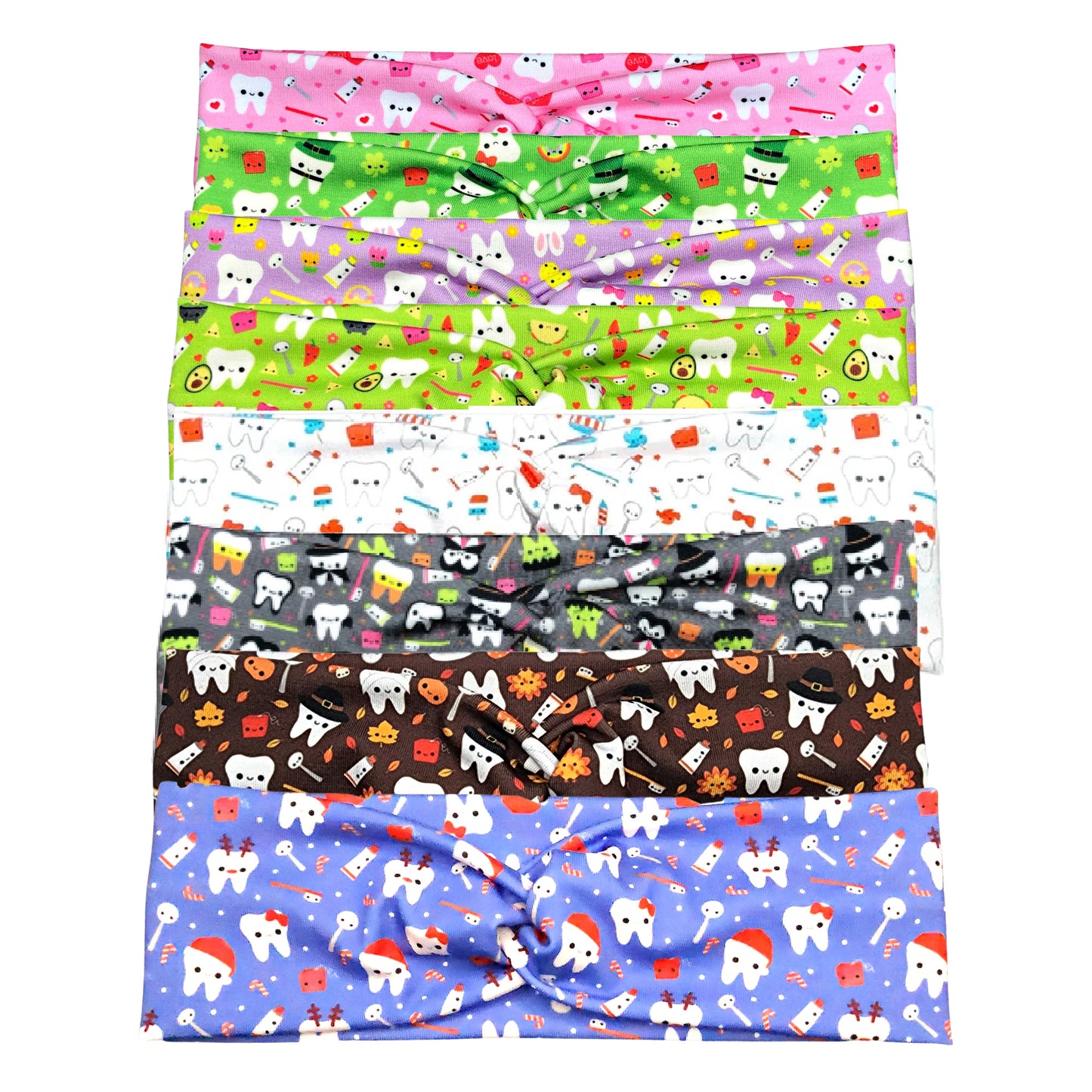 Holiday Collection Dental Headbands Set 2