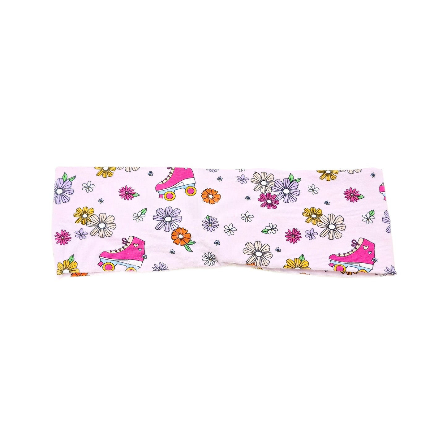 Retro Roller Headband, Cotton Spandex