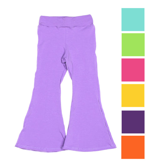 Kids Bright Flare Leggings