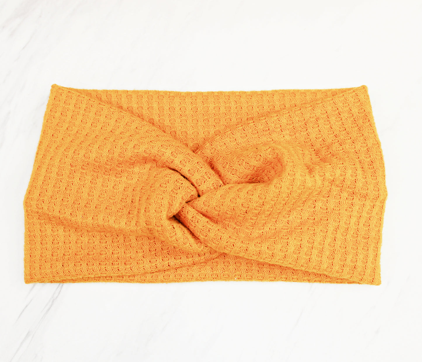 Comfy Cozy Fall Waffle Wide Headbands for Women