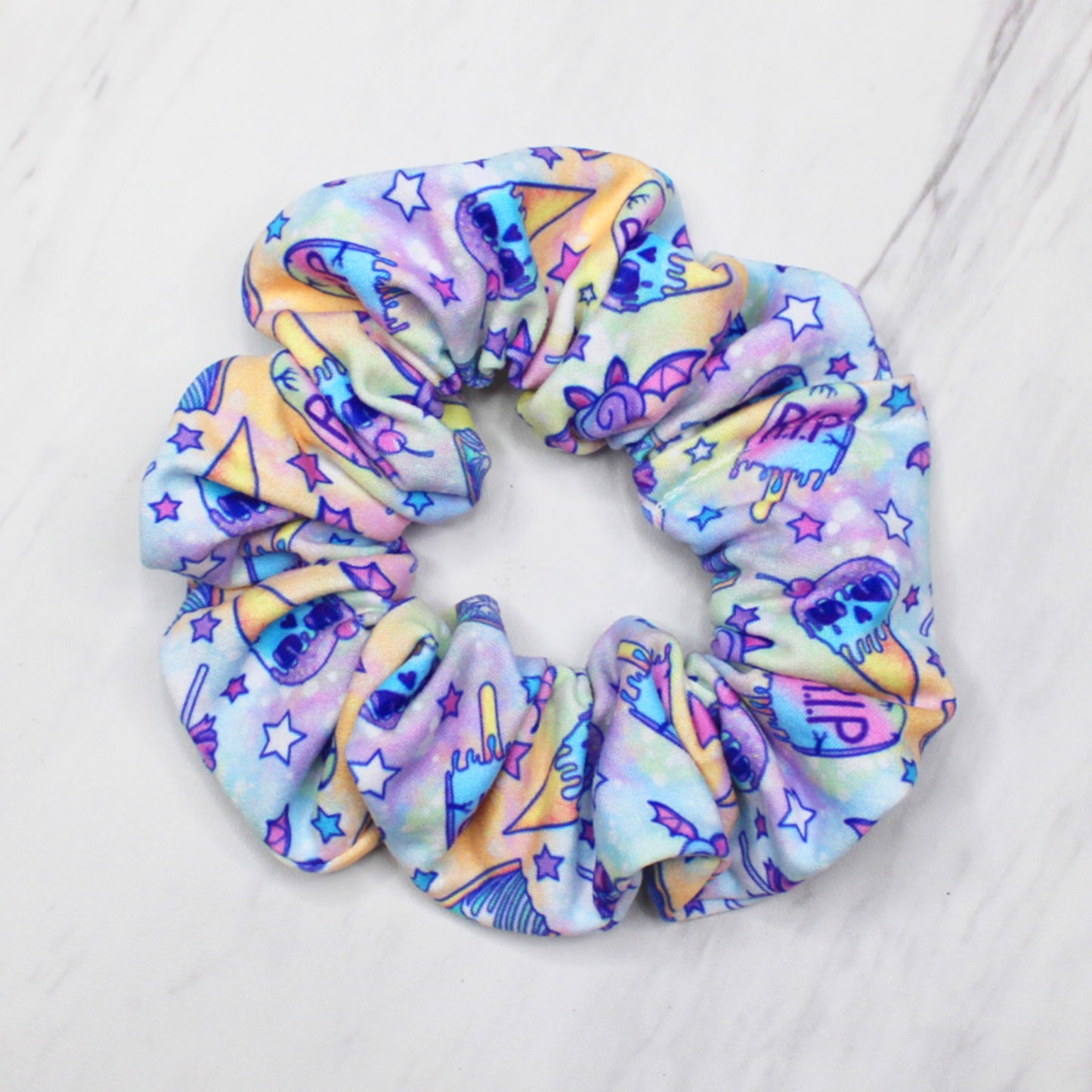 Wide Pastel Halloween Candy Print Headband for Women, Super Soft Collection