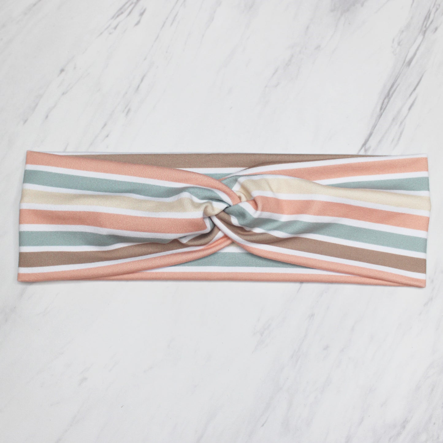 Retro Nurse Print Headbands for Women, Muted Earth Tones, Super Soft Collection