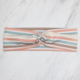 Retro Nurse Print Headbands for Women, Muted Earth Tones, Super Soft Collection