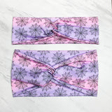 Wide Pastel Spiderweb Halloween Headband for Women