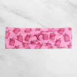 Funny Juice Box Print Headband for Women, Boys Tears
