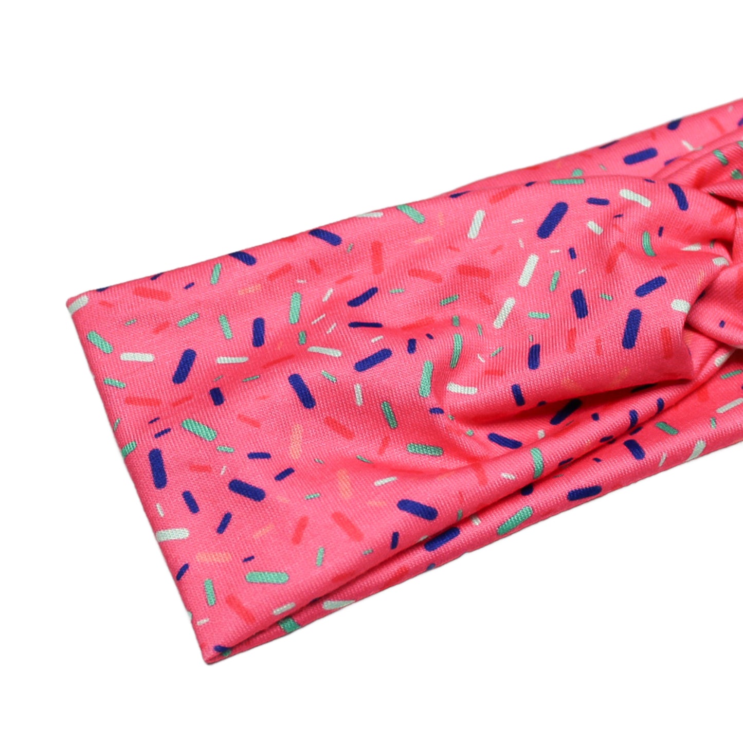 Neon Pink Confetti Sprinkle Headband