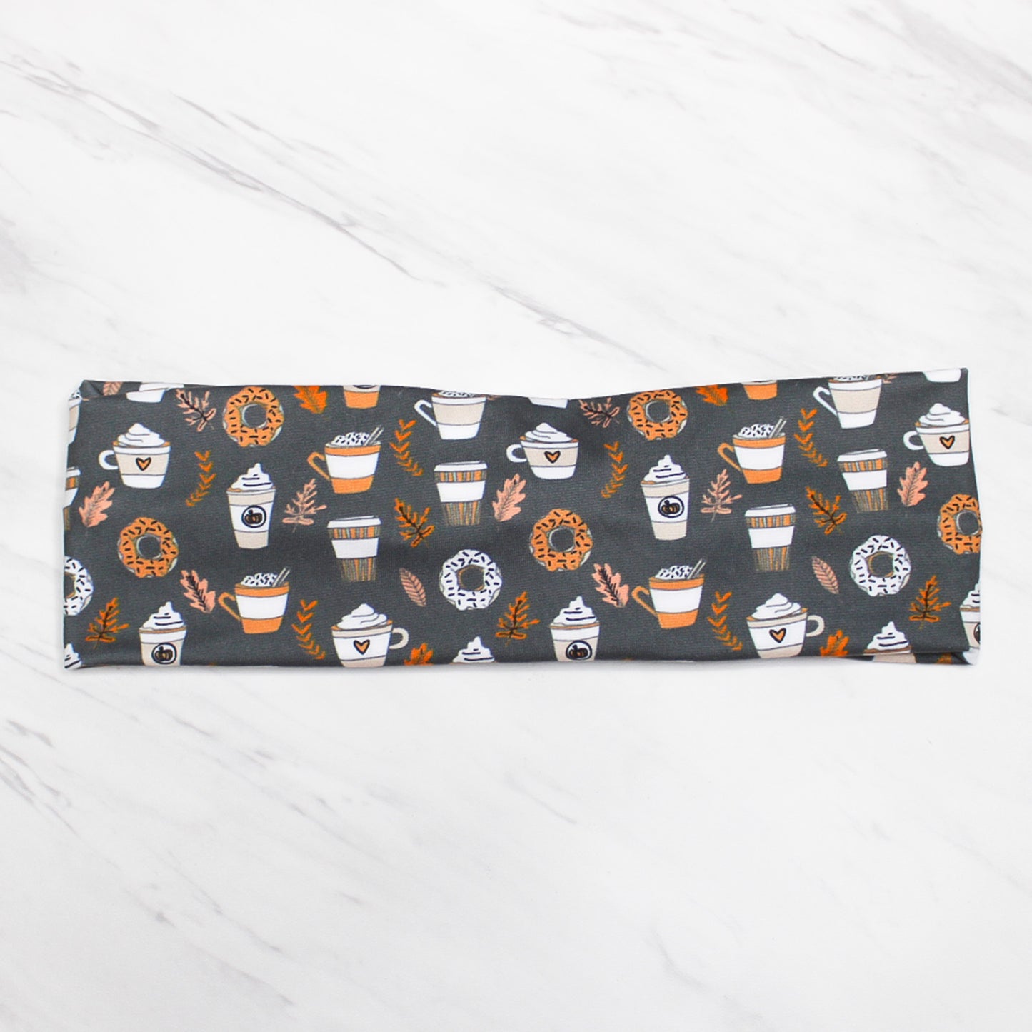 Pumpkin Spice Latte Coffee Headband for Women