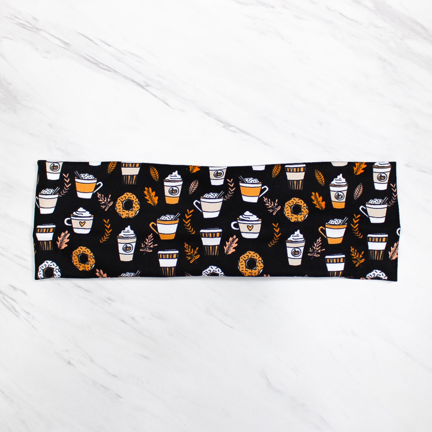 Pumpkin Spice Latte Coffee Headband for Women