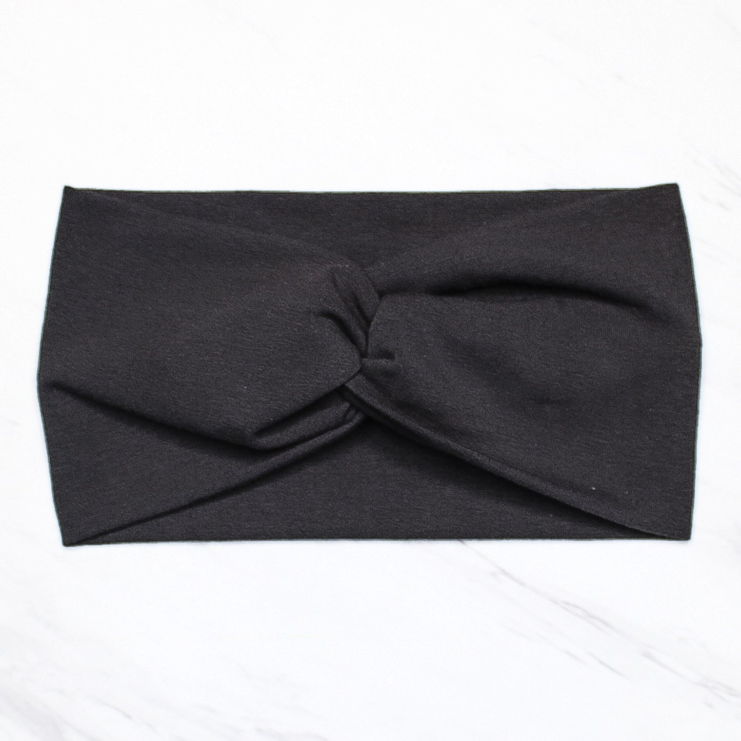 Wide Neutral Solid Headband in Black, Charcoal or Heather Gray