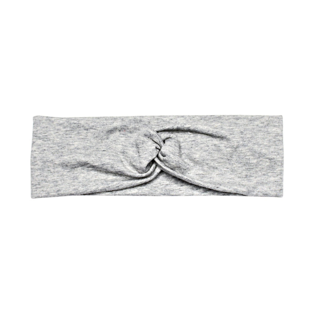 Neutral Solid Headband in Black, Charcoal or Heather Gray