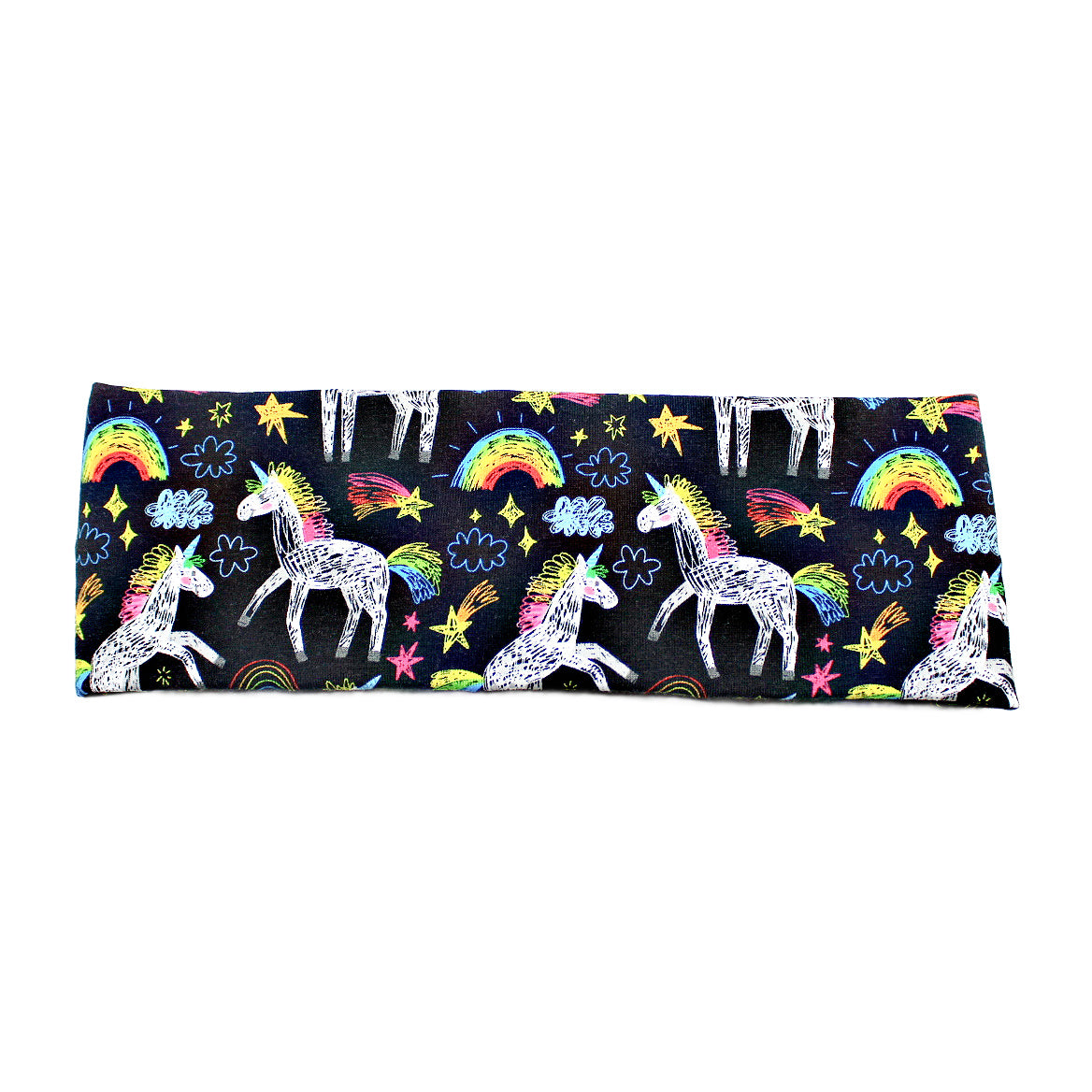 Rainbow Doodle Unicorn Headband