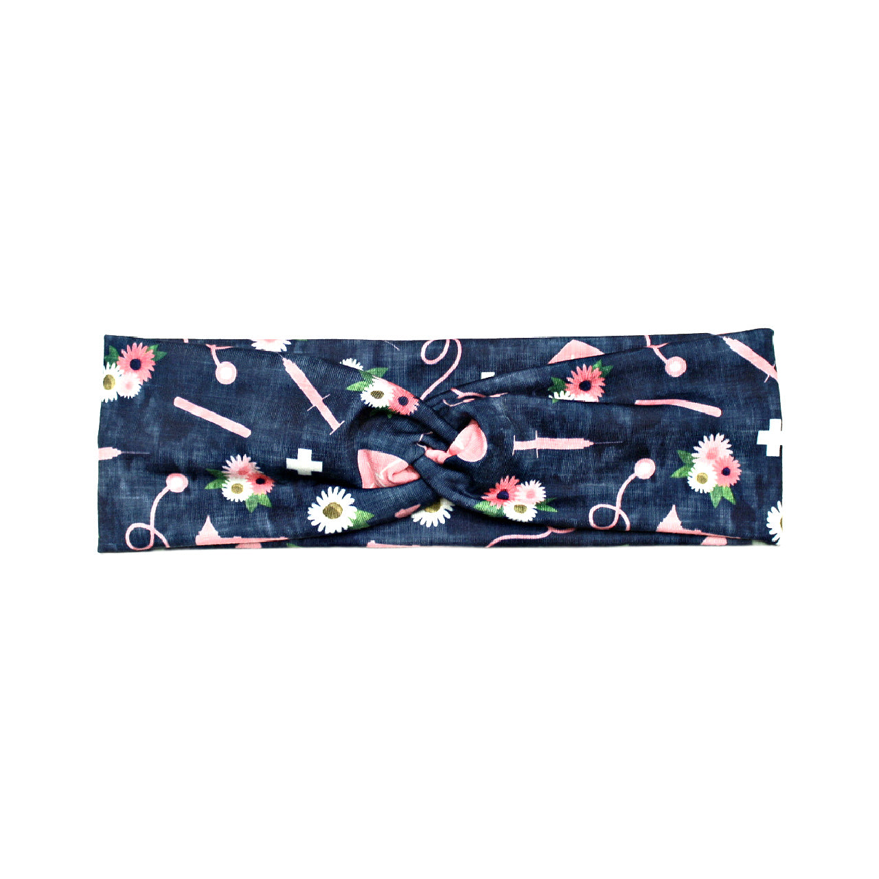 Floral Nurse Print Headbands