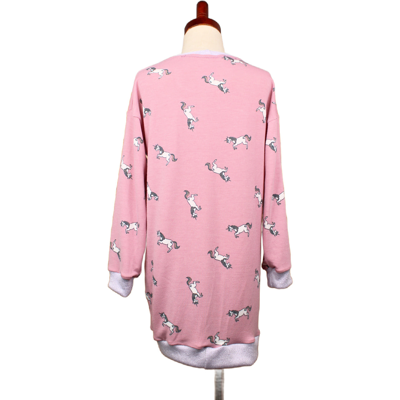 Cozy Unicorn Sweatshirt Dress for Girls