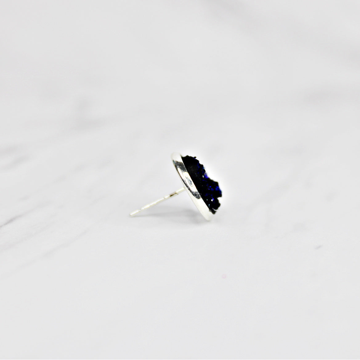 12mm Druzy Stud Earrings