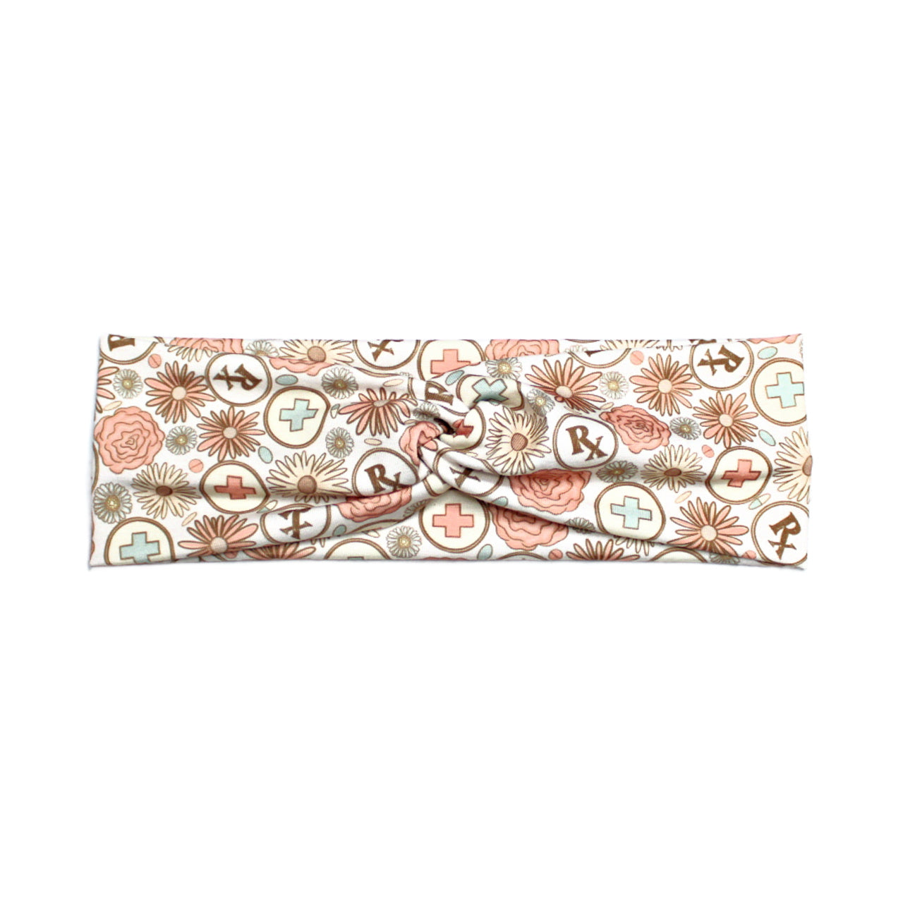 Retro Pharmacist Print Headband for Women