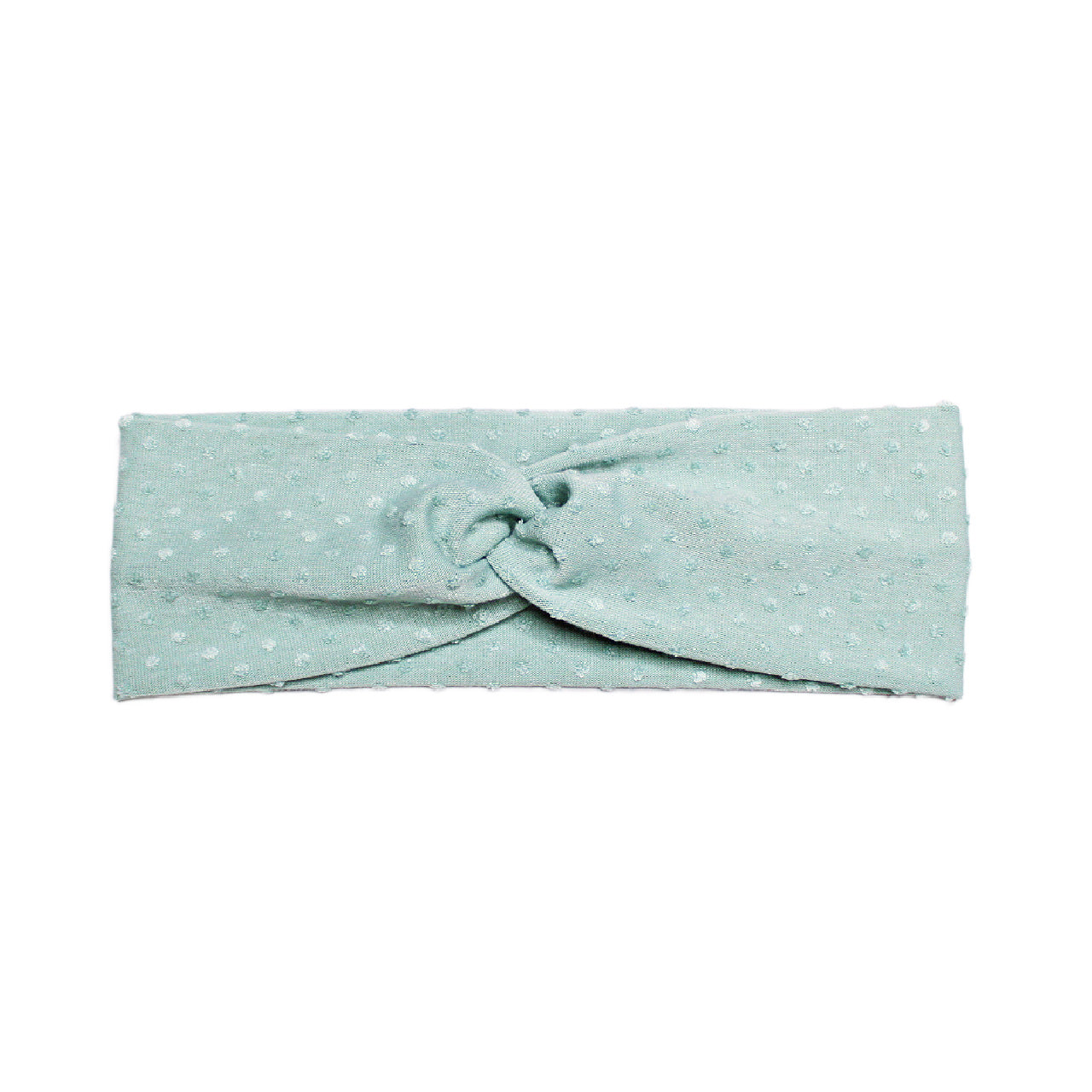 Swiss Dot Headband, Neutral Solids