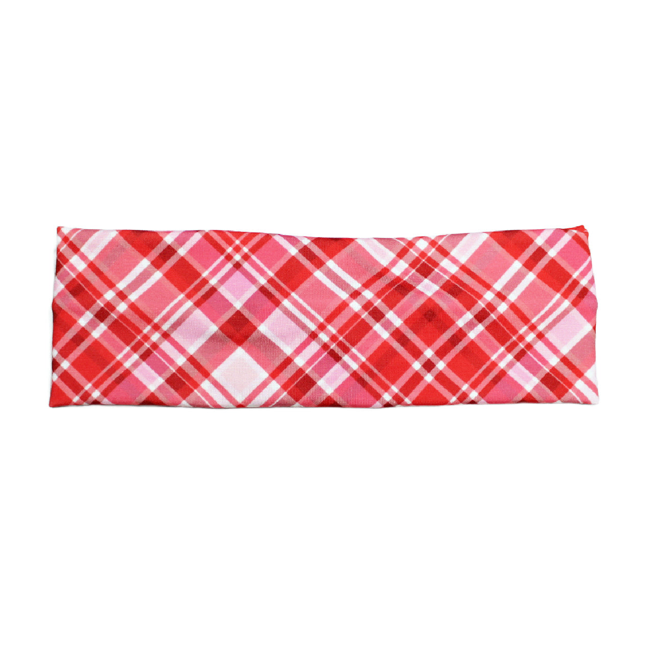 Valentine Plaid Headband