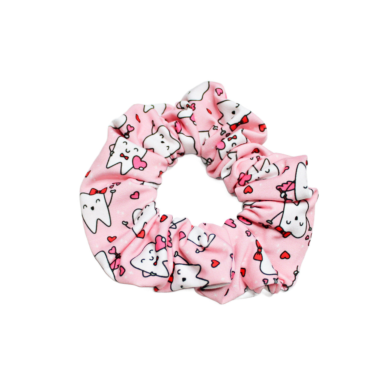 Valentine's Dental Tooth Scrunchie