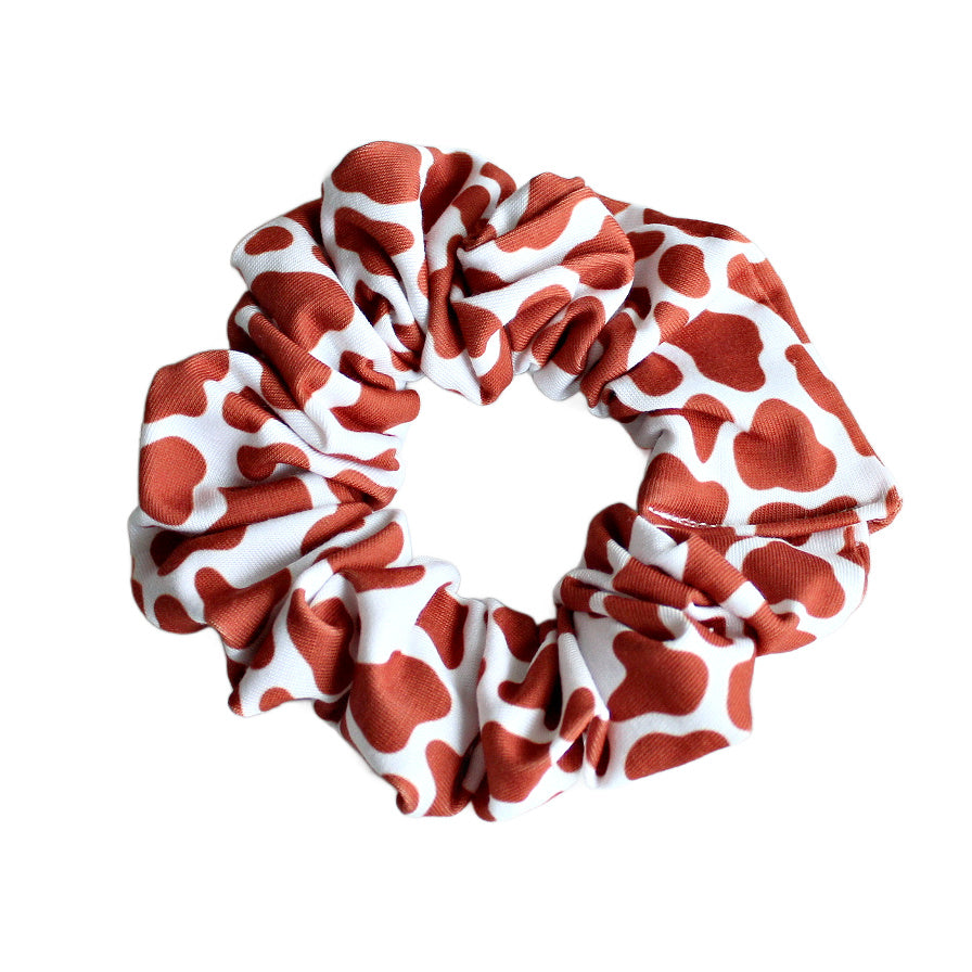 Cow Print Scrunchie