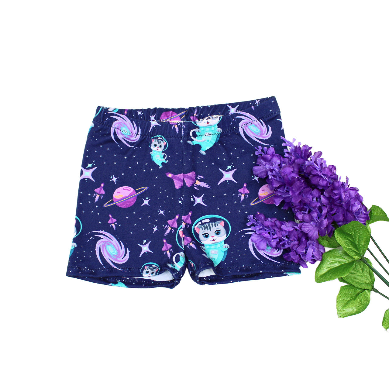 Cute Animal Bike Shorts for Girls