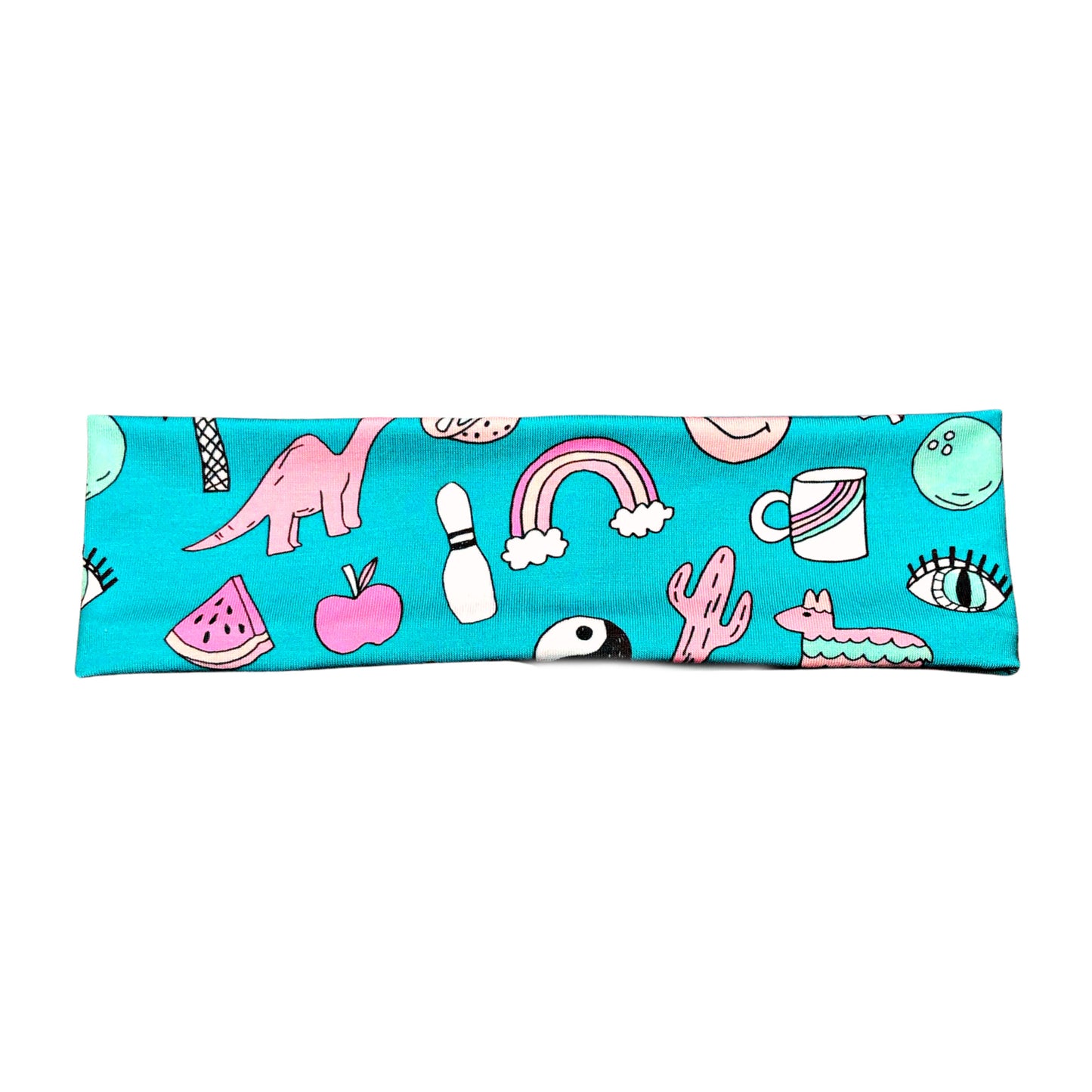 Retro Doodle Flat Headbands