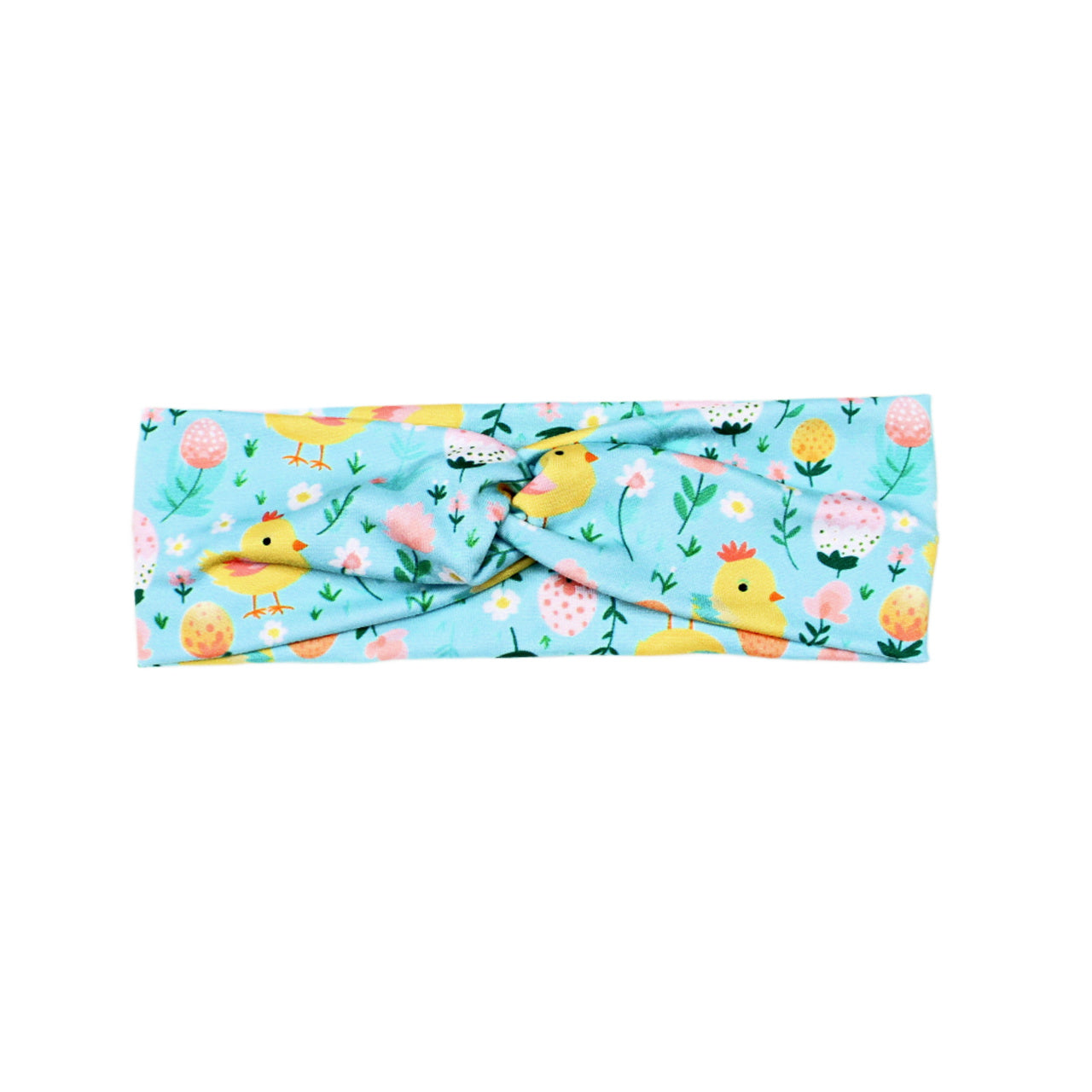 Blue Easter Chick Headband, Super Soft Collection