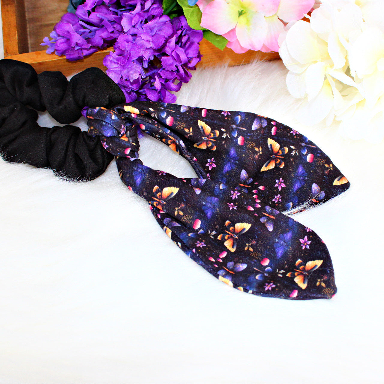 Cottagecore Ribbon Scrunchie