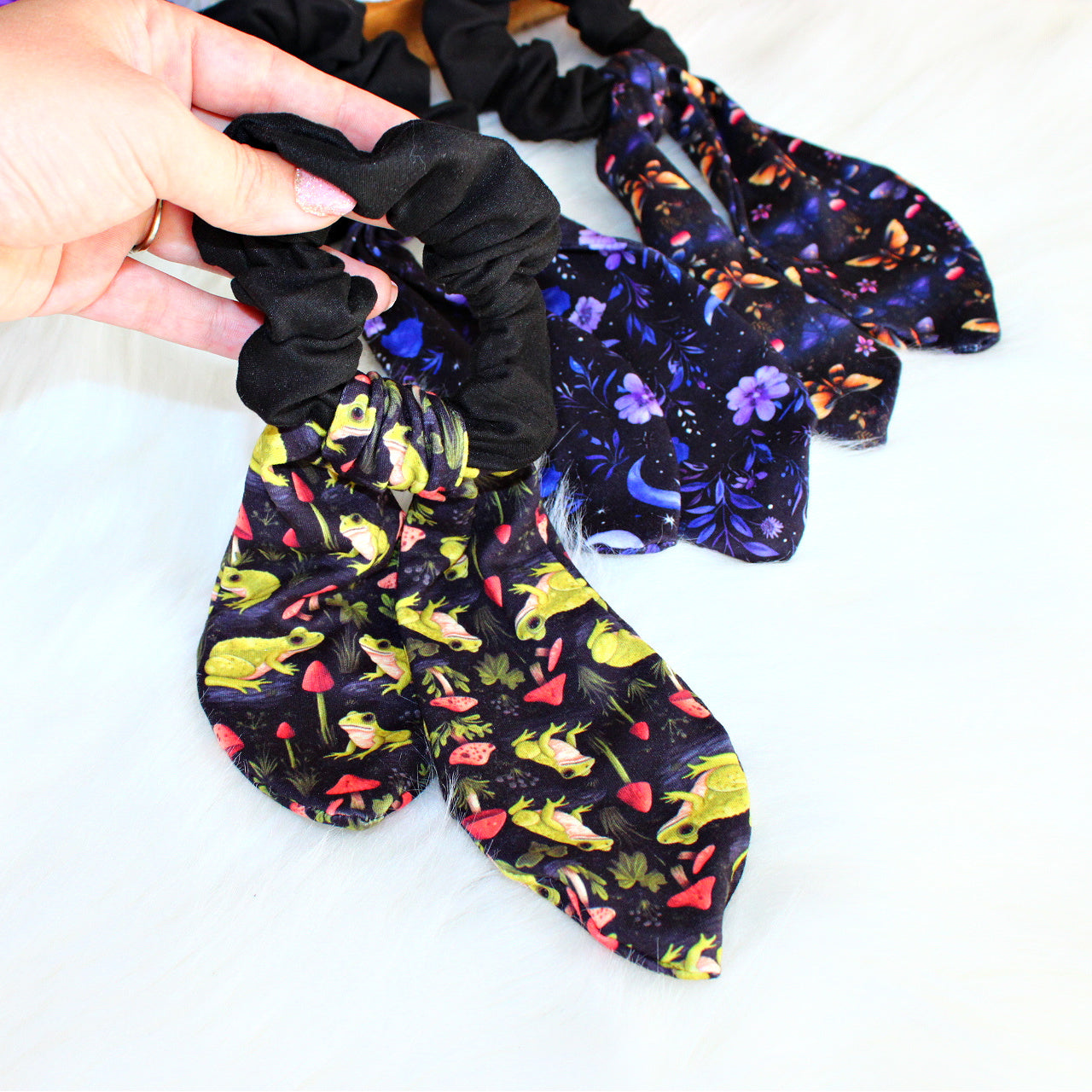 Cottagecore Ribbon Scrunchie