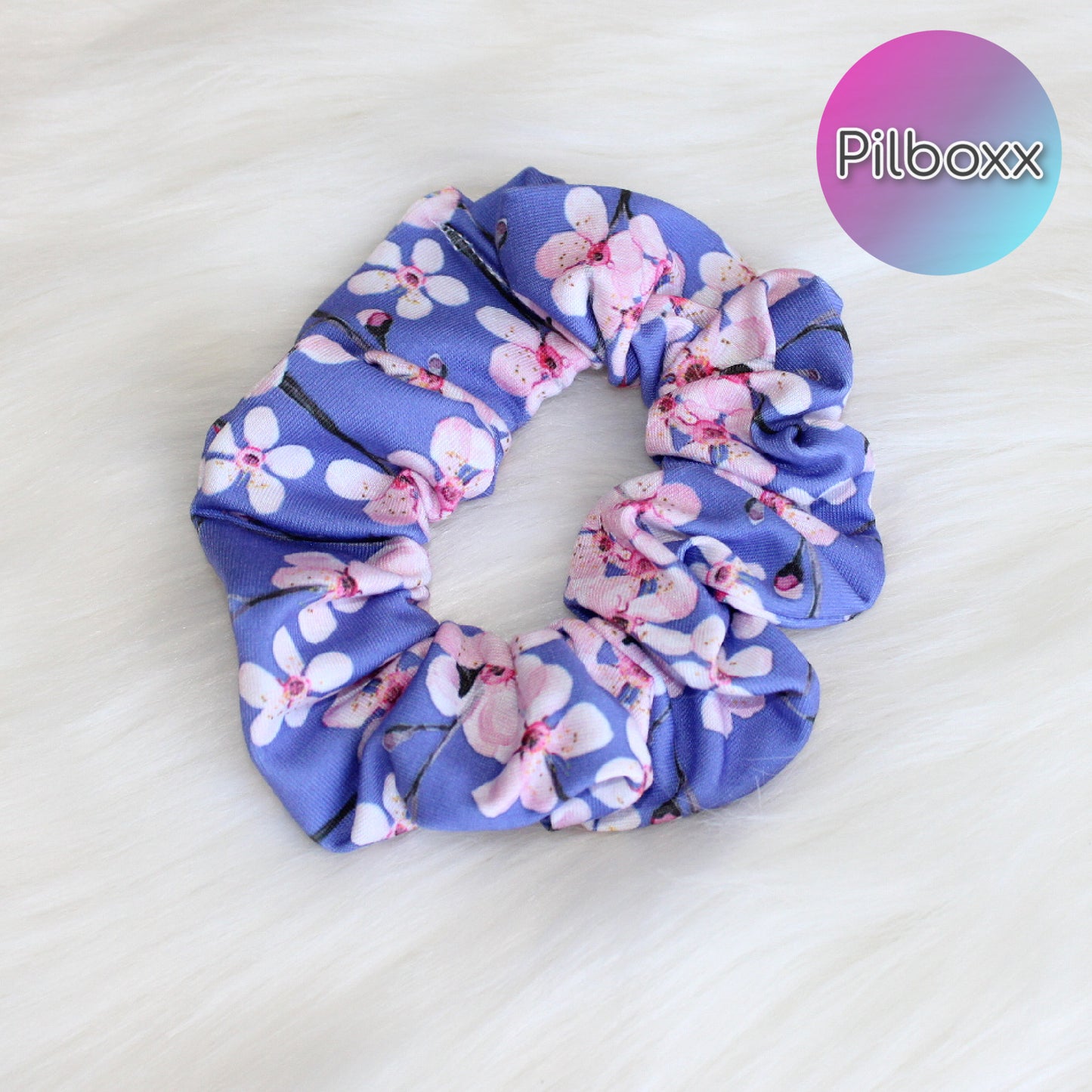 Cherry Blossom Scrunchie, Singles or Set