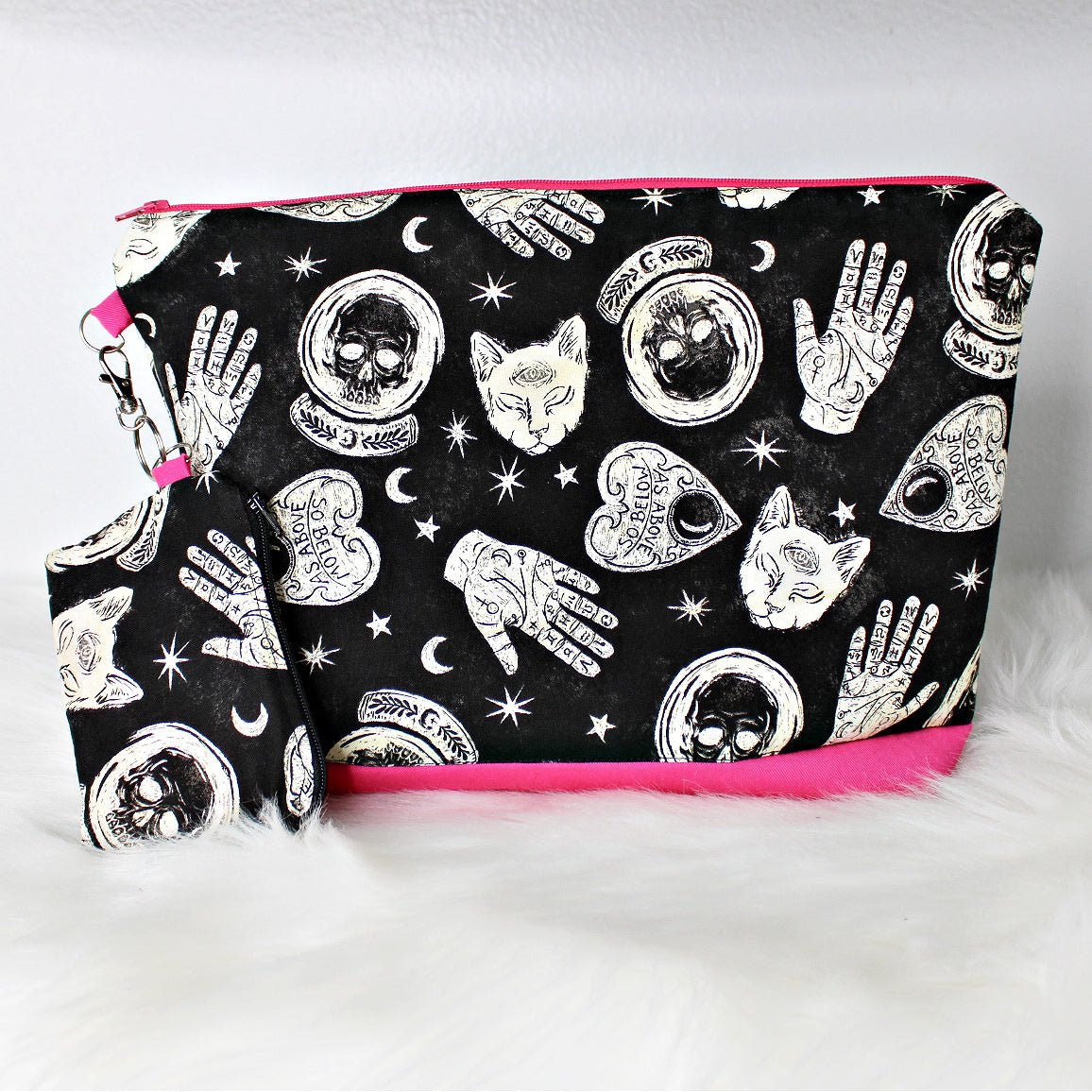 Witchy Celestial Makeup Bag