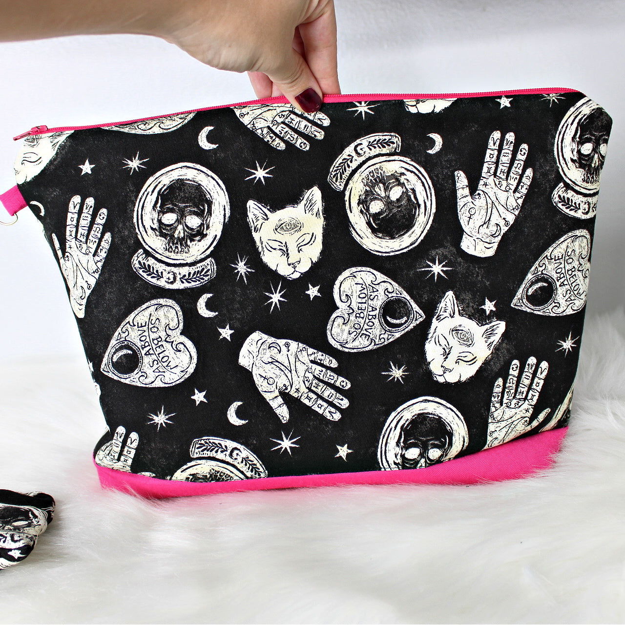 Witchy Celestial Makeup Bag