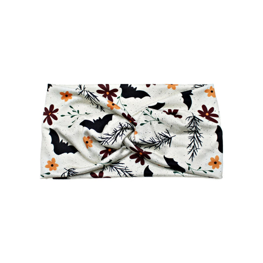 Sandy Floral Bat Headband