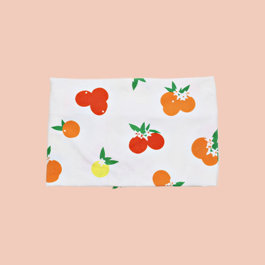 Extra Wide Fruit Tube Headband for Women, Cotton Spandex