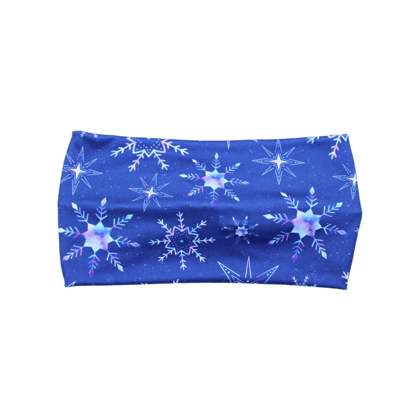 Galaxy Snowflake Bow Headband for Women