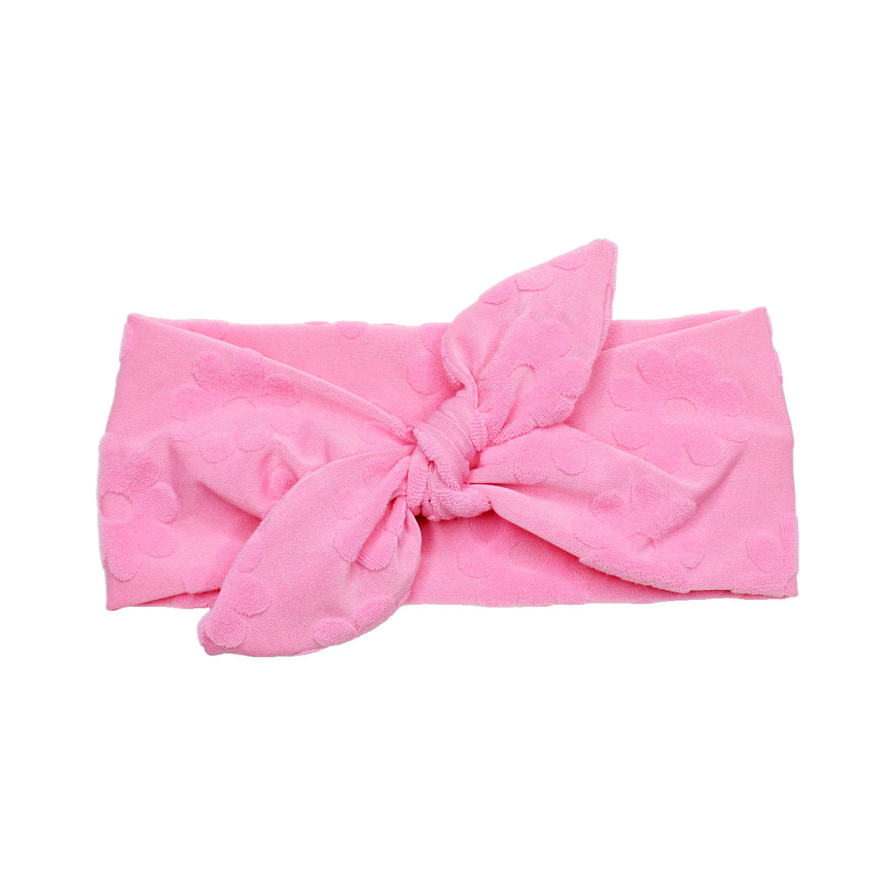 Retro Flower Top Knot Bow Headband for Women