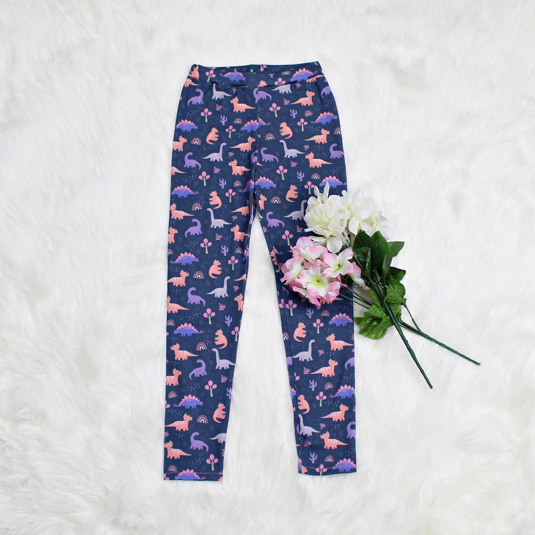 Dinosaur Leggings for Girls, Ready to Ship