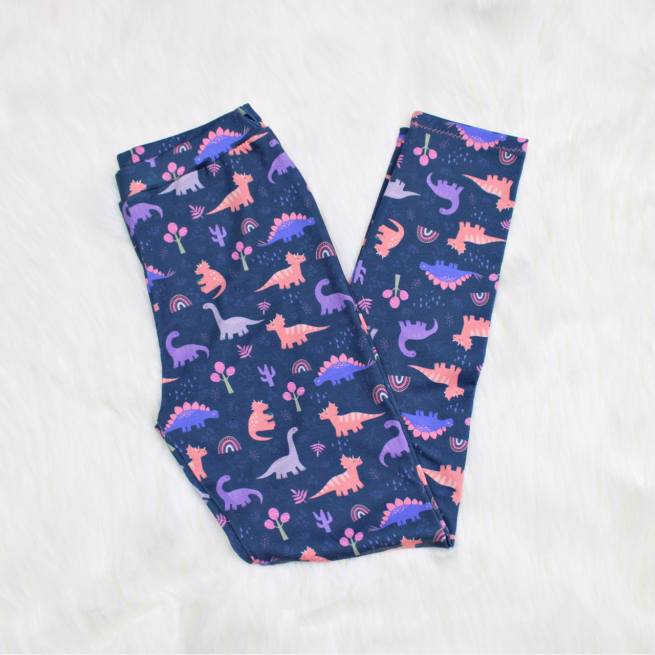 Dinosaur Leggings for Girls, Ready to Ship