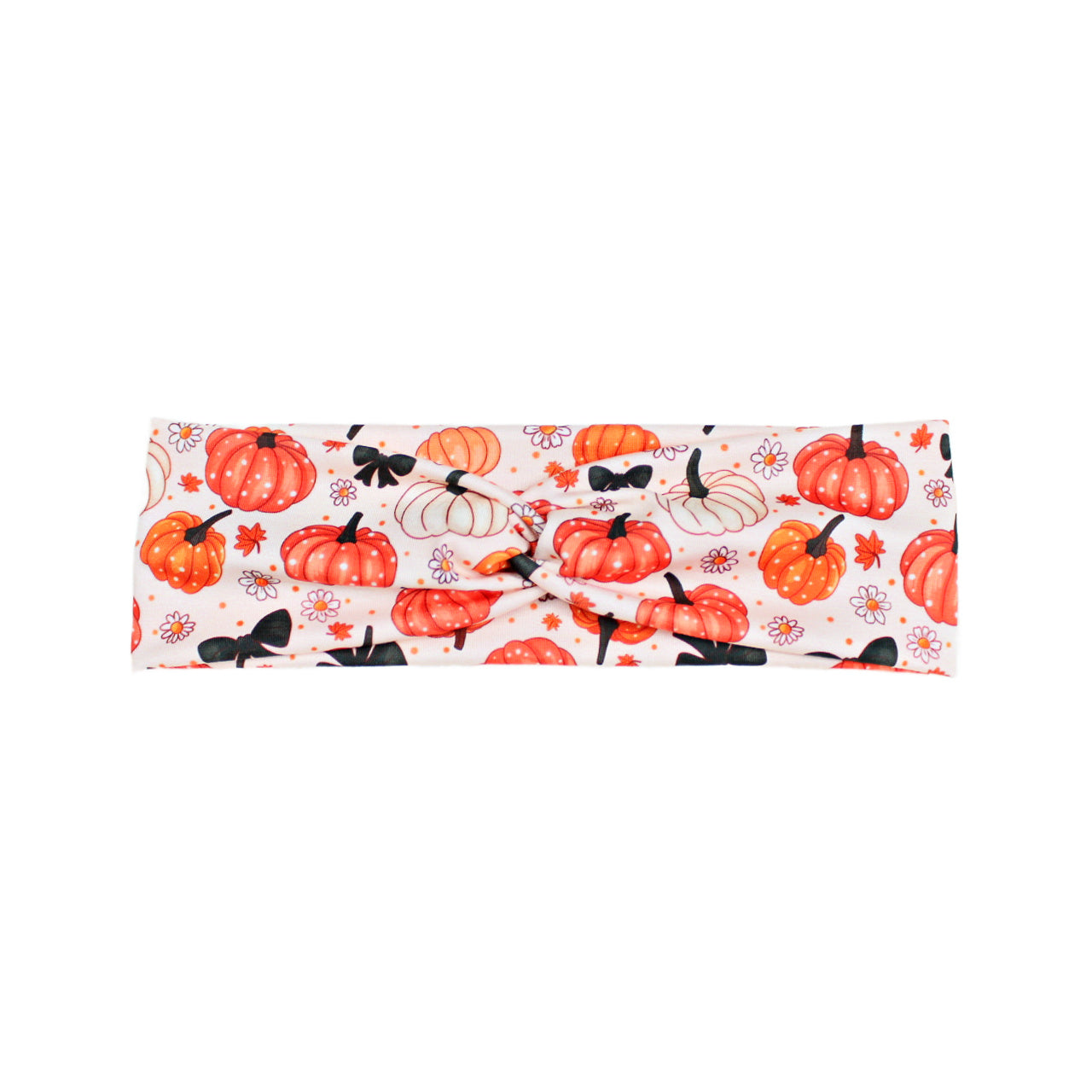 Pumpkins and Bows Headband for Women