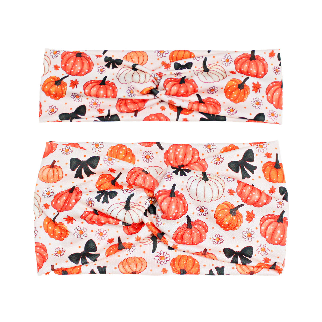 Pumpkins and Bows Headband for Women