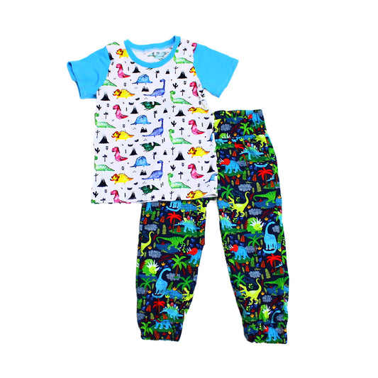 3t Dinosaur Jogger Outfit for Boys, Ready to Ship