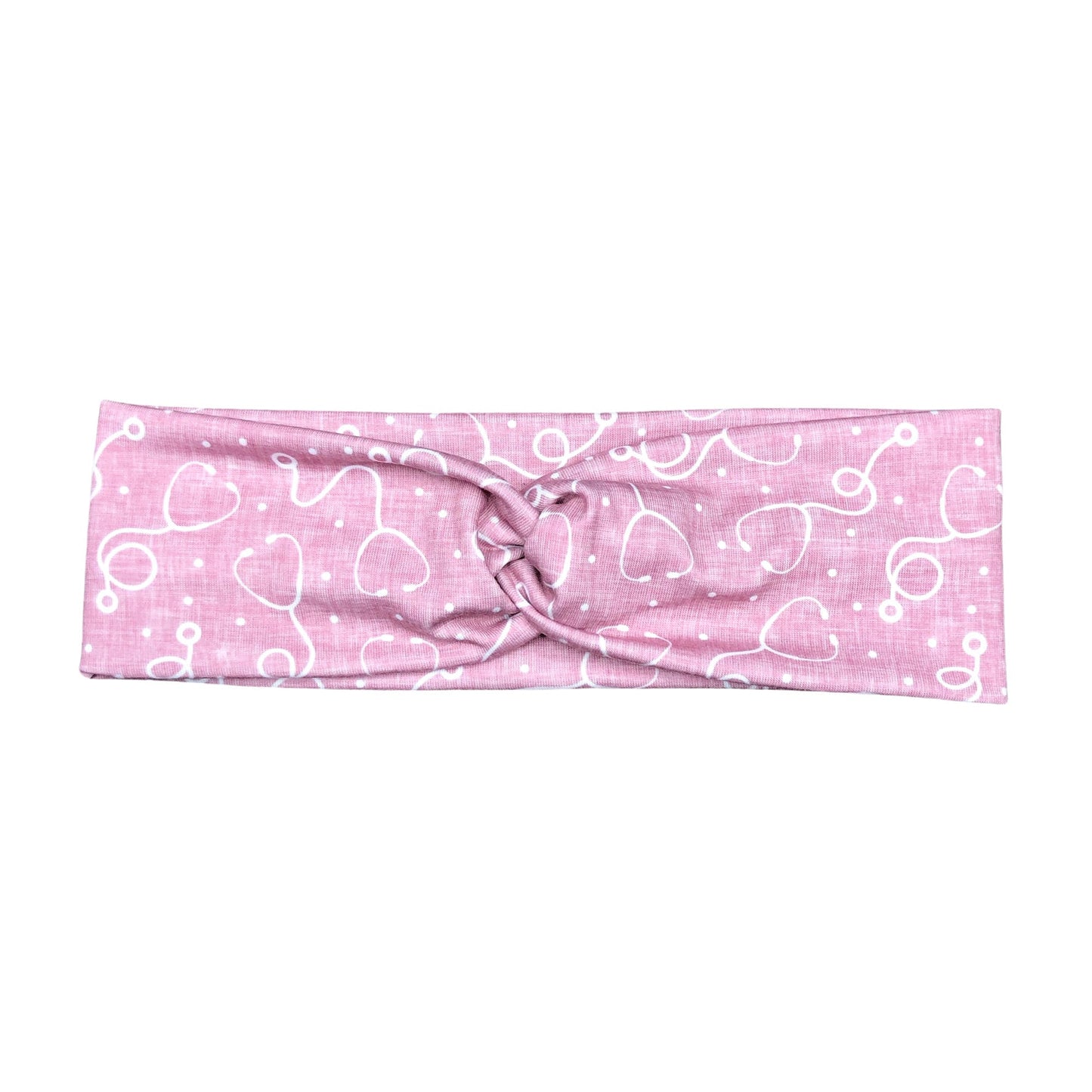 Pink Stethoscope Nurse Headband for Women