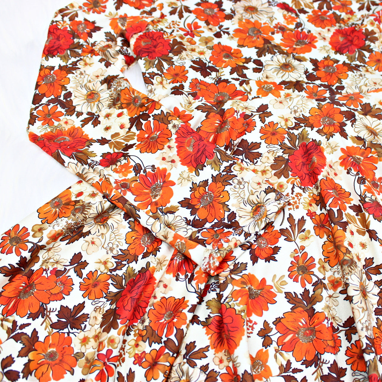 Fall Floral Dress for Girls, TAT 2 weeks